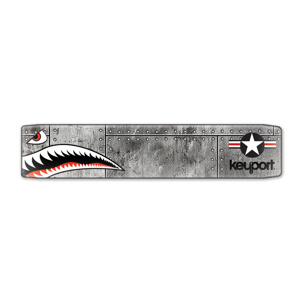 Keyport faceplate with a pilot inspired design