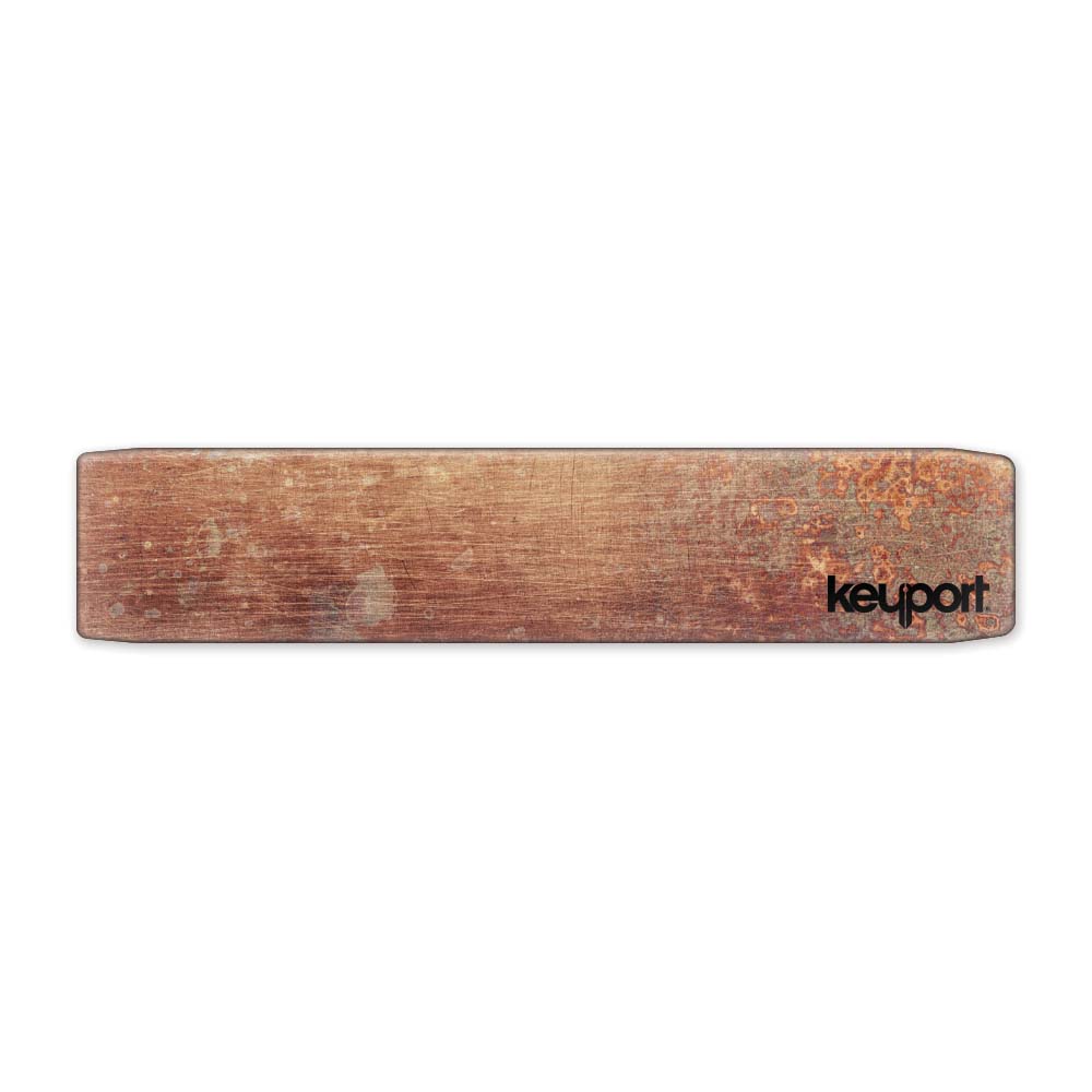 Keyport Faceplate with a weathered copper finish